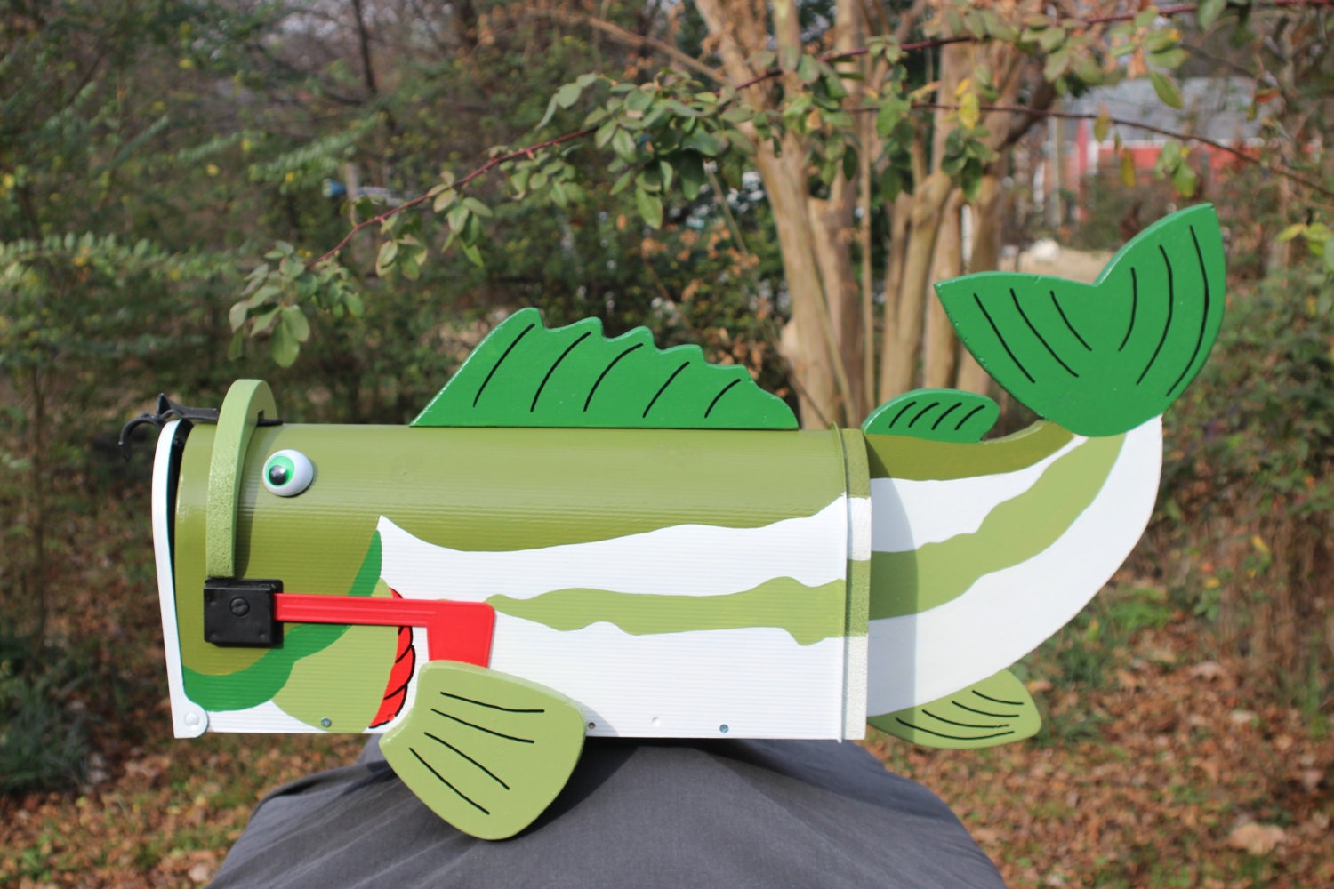 fish mailbox