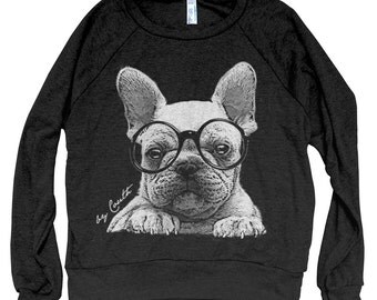 Bulldog sweater | Etsy