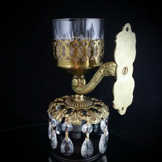 Wall Mounted Brass Cup Holder Bath Fixtures Cup Drinking Glass