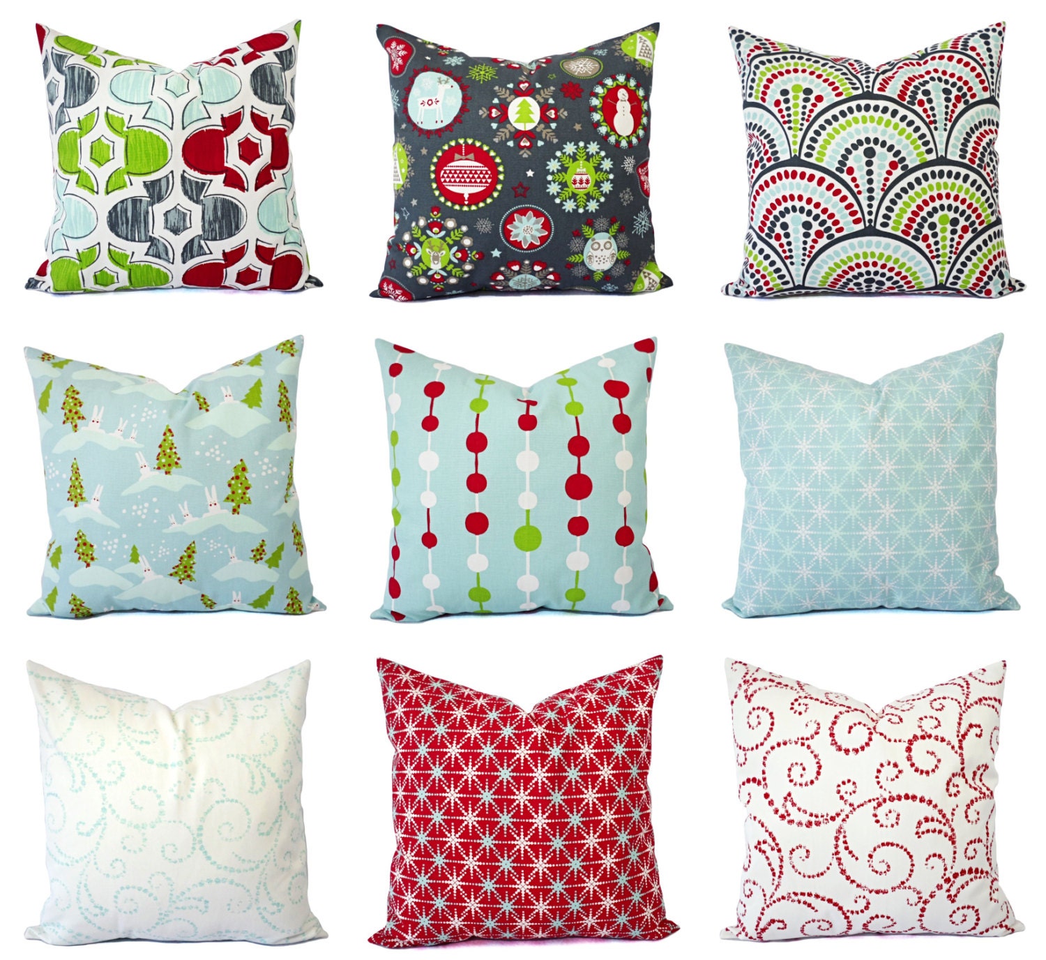 holiday pillow covers