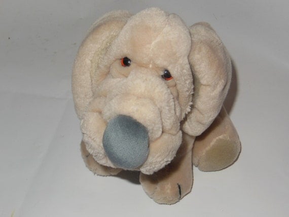 wrinkles dog stuffed toy