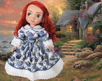 Disney Animator doll clothes / Disney princess dress / Disney 15 in toddler doll / Disney Store doll / Disney Park doll