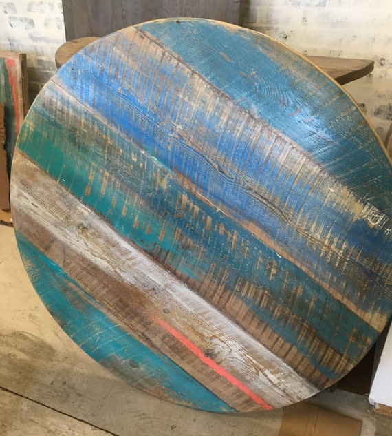 Reclaimed wood table distressed by FreshRestorations on Etsy