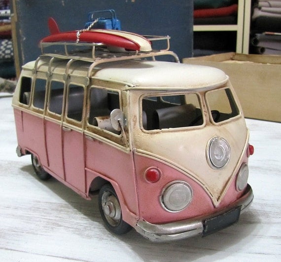 pink camper van ride on