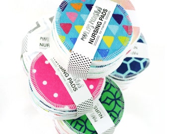 Reusable NURSING PADS. You choose prints.