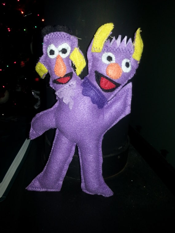 two headed monster plush