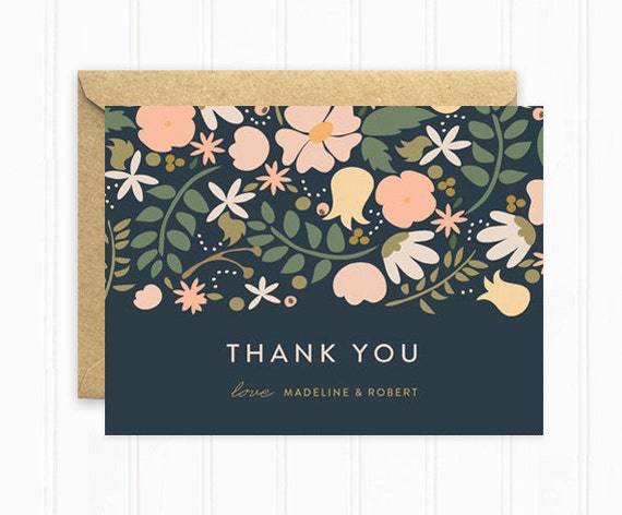 Lovely 11 Personalized Thank You Card