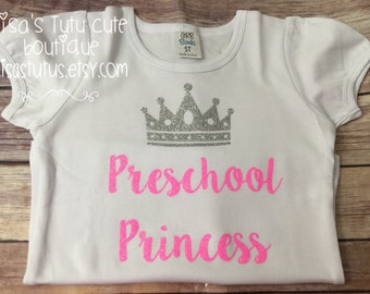 preschool princess shirt