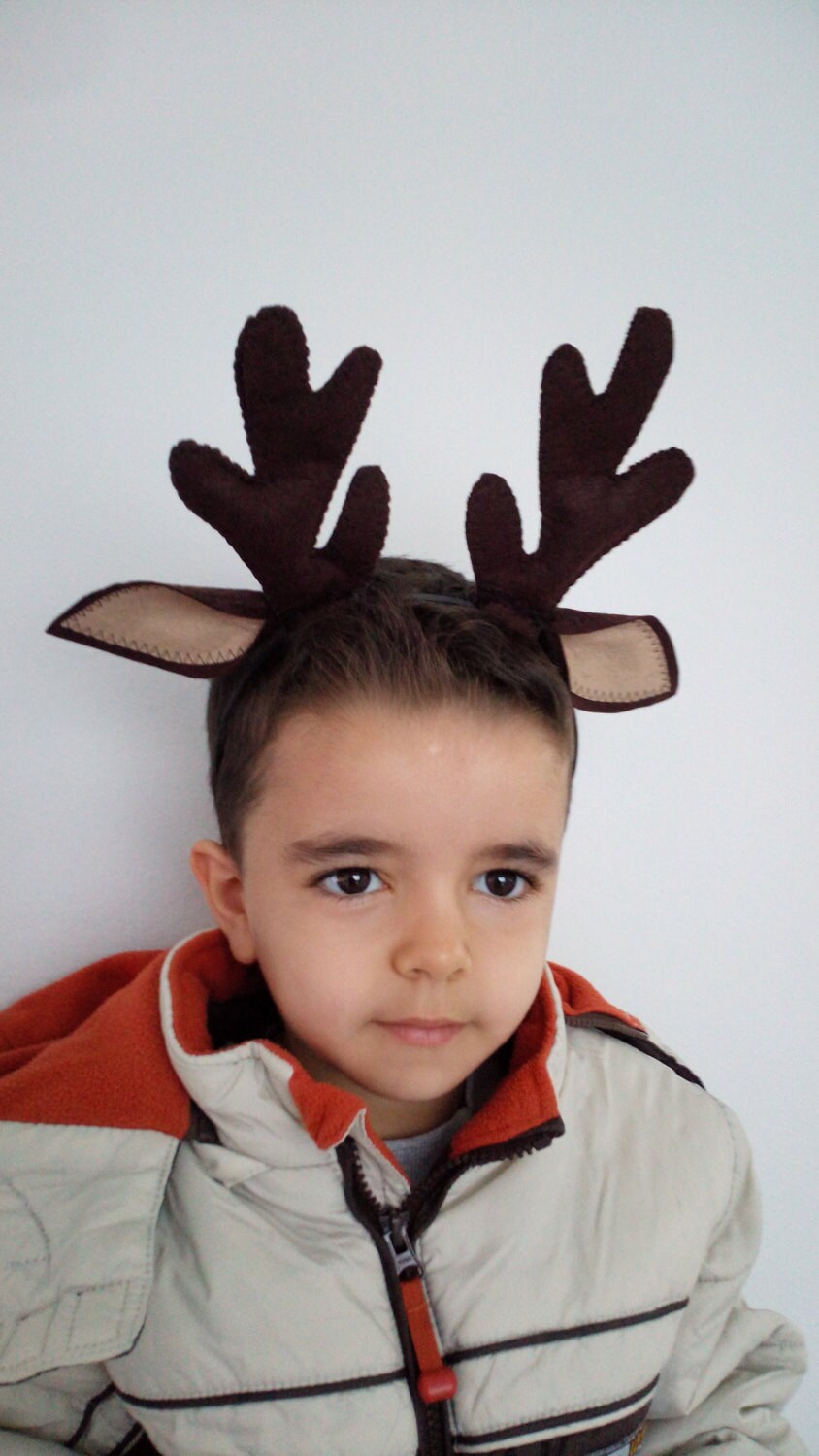 Felted Reindeer hornReindeer hornDeer Ears with