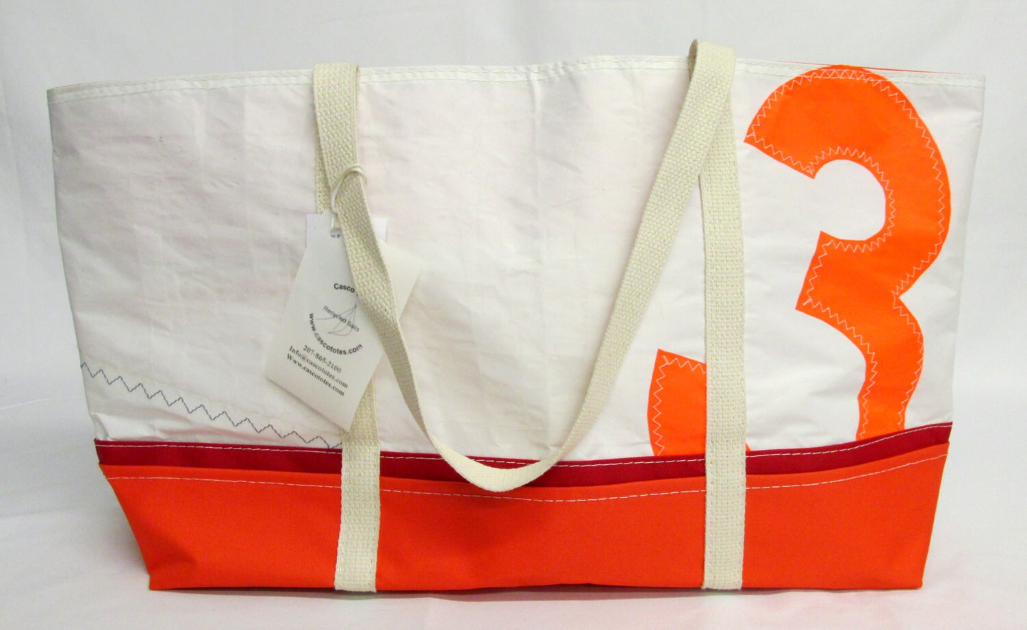 recycled sail bag sail bag sailcloth bag nautical tote bag