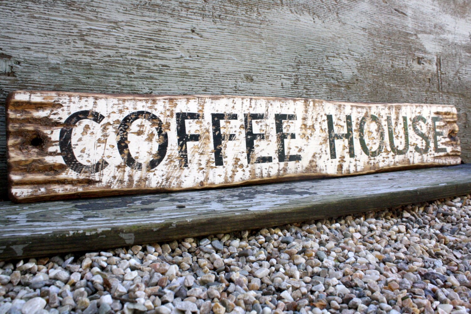 Coffee House Wood Sign Rustic Decor Farmhouse Decor