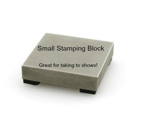 STAMPING BLOCK Small Hand stamping metal block rivet
