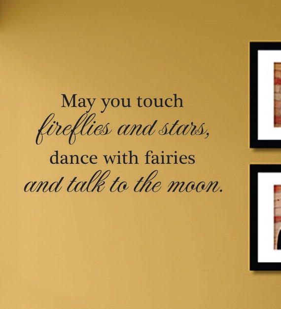 SlapArt™ May you touch fireflies and stars by VinylMasterpieces