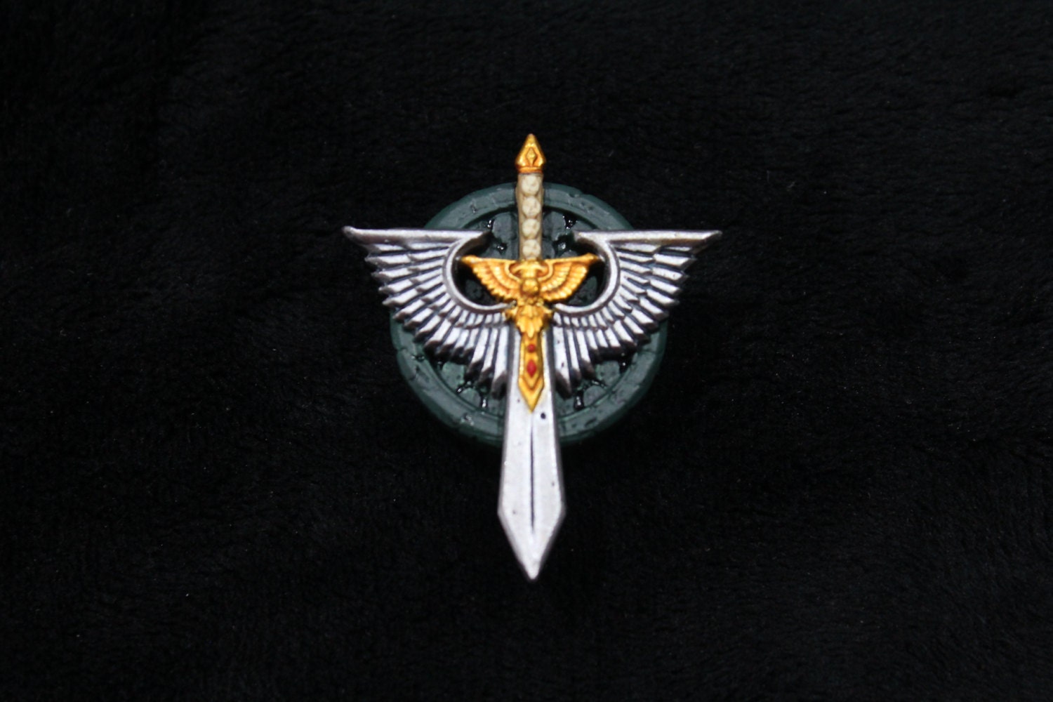 Warhammer 40K DARK ANGELS DEATHWING Badge Custom