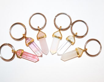 Crystal Keychains, Gem Stone Key Chains, Keys, Crystals, Gems, Gifts