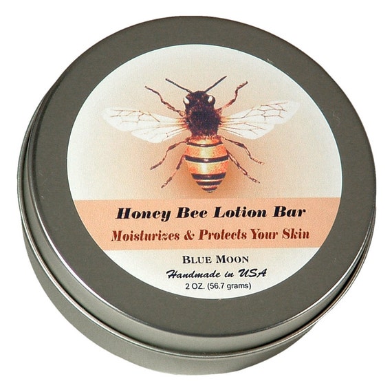 Honey Bee Lotion Bar Shea Lotion Bar Natural Product TSA