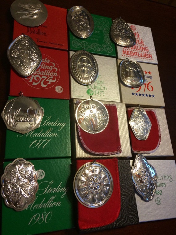 complete set towle 12 days of christmas sterling silver complete set towle 12 days of christmas sterling silver