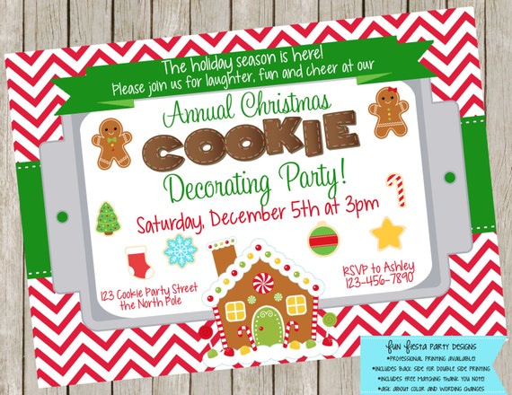 Sugar Cookie Designs Invitations 6