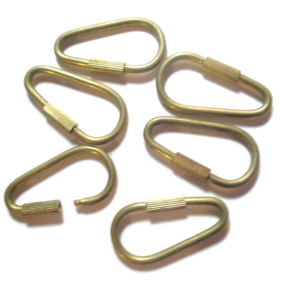 Vintage Key Chains Clasps Six