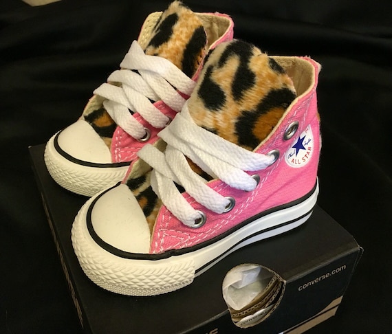 pink leopard print sneakers