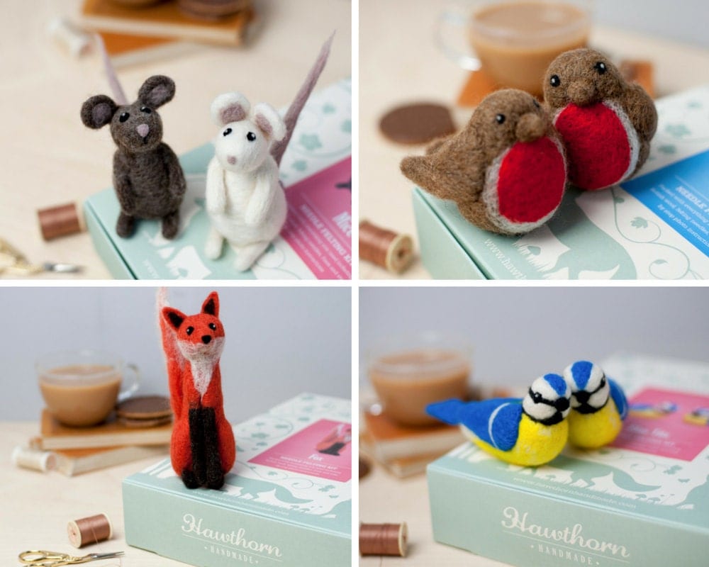 2 Needle Felting Kits Special Offer complete felting kit