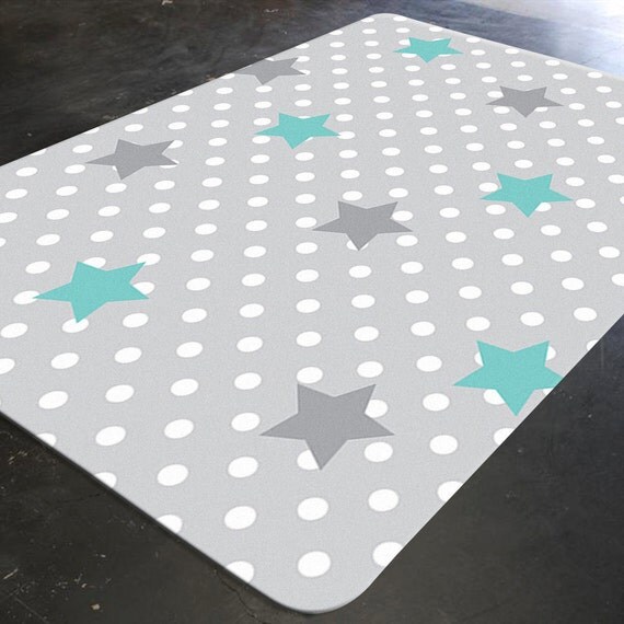 Star Rug Grey Rug Polka Dots Star Nursery Grey Nursery