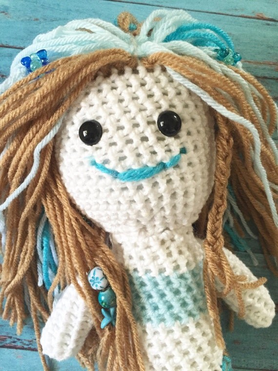 big stuffed mermaid