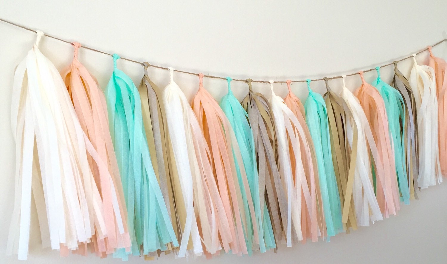 Tissue tassel garland/fringe tassel garland/party