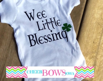 Wee Little Blessing Onesie