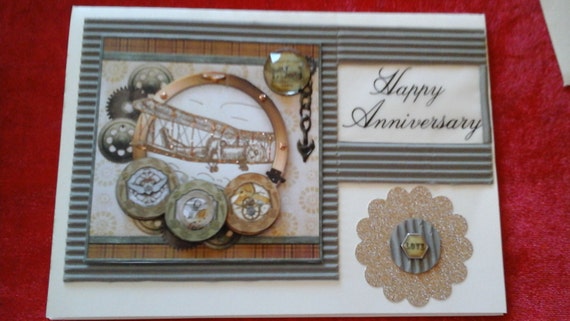 handmade husband anniversary card