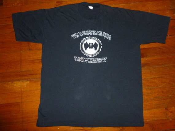 1988 Transylvania University Hallmark T Shirt Discontinued