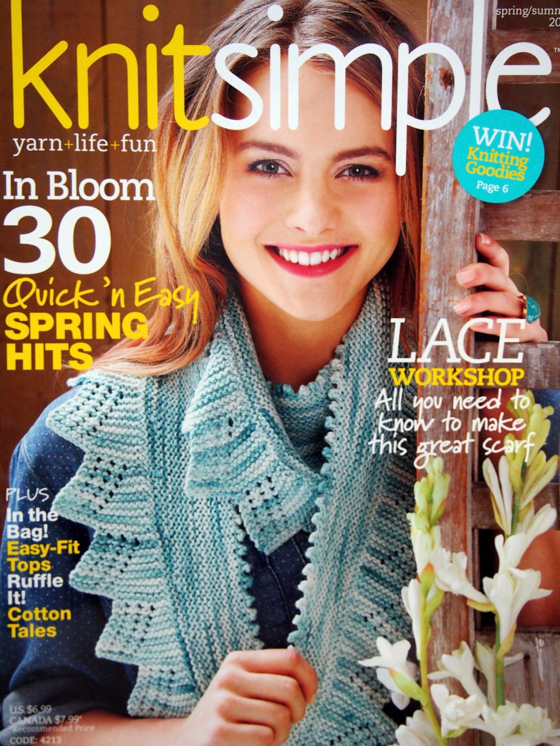 Knit Simple Knitting Pattern Magazine Spring/Summer 2013