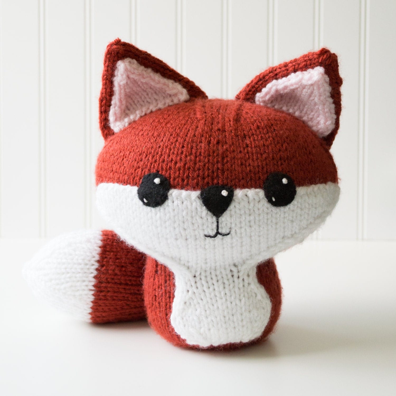 Knit Fox Amigurumi Pattern Forest Animal Amigurumi