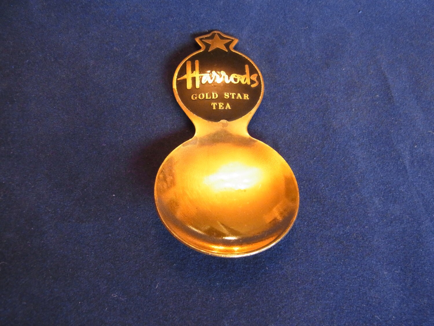 Antique Harrods Tea Caddy Spoon Vintage Harrods Tea Caddy