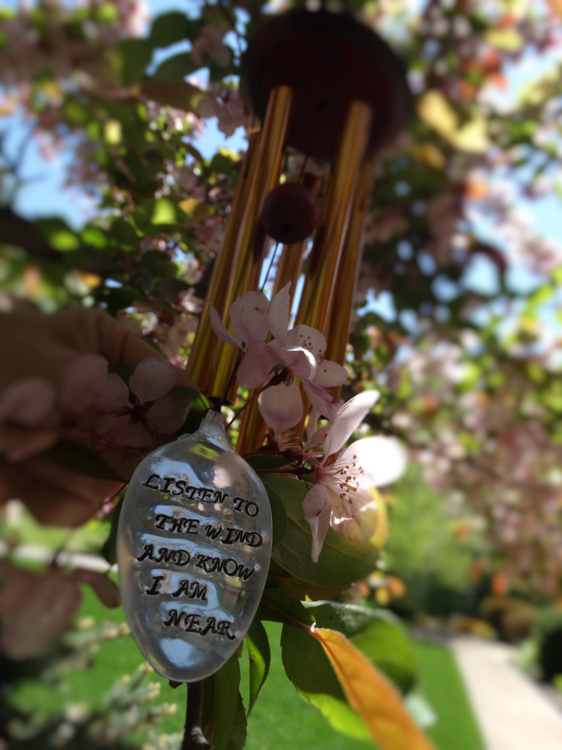 Unique Wind Chimes Gift Heavenly Wind Chime Memorial Custom Garden After Loss Of Loved One Baby Stillbirth Miscarriage Heaven Holds You
