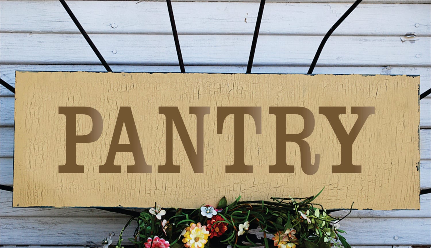 PANTRY Sign Reusable STENCIL 10 sizes available