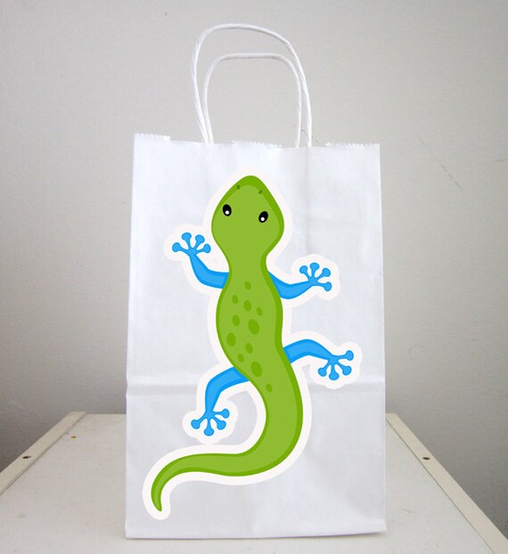 Lizard Goody Bags Lizard Favor Bags Lizard Gift Bags Lizard