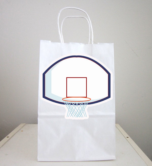 Basketball Goody Bags Basketball Favor Bags Basketball Gift