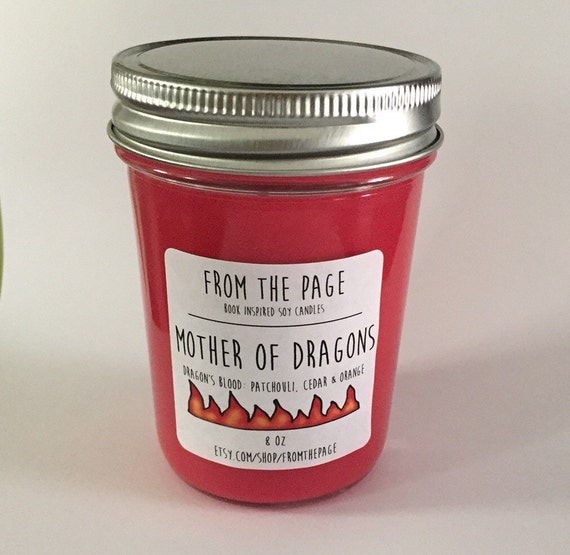 Mother of Dragons Soy Candle - 8 oz