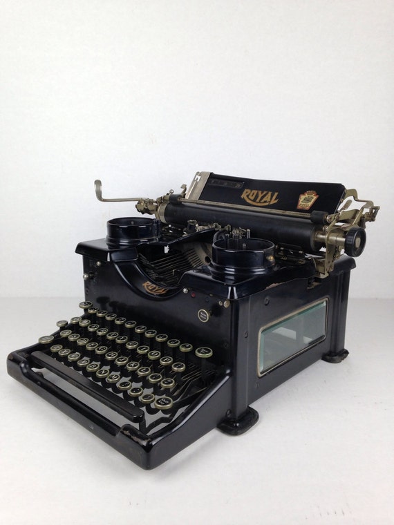 Royal Typewriter Antique Royal Typewriter Vintage 1920s