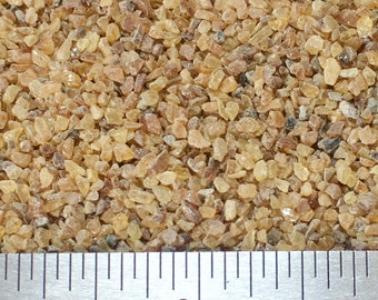 Crushed Amber - Large Sand - 100% Natural Without Fillers