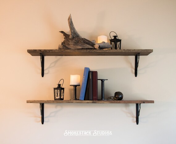 Rustic Shelves Sold Individually Ornate by SmokestackStudios