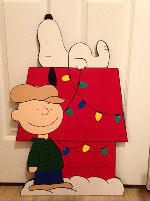 peanuts christmas yard art charlie brown CHRISTMAS yard art