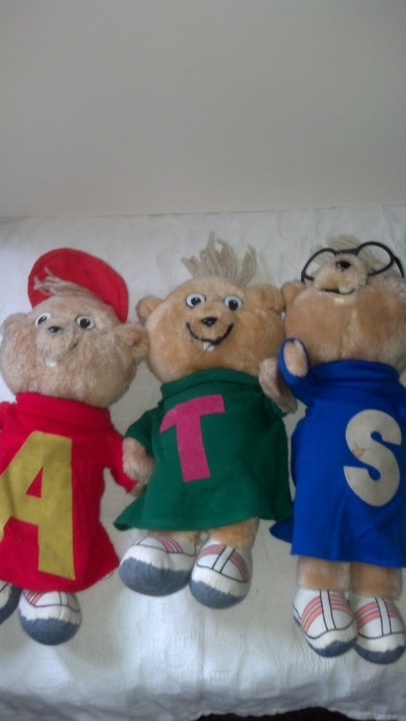 alvin and the chipmunks chipwrecked plush