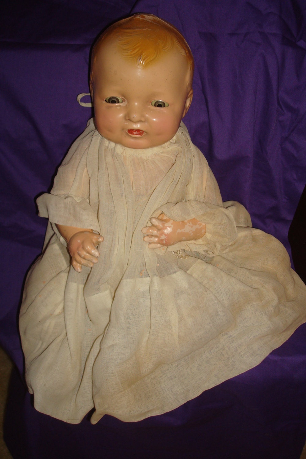 Antique 1920's Effanbee Composition Baby Doll by RHINESTONEGAL