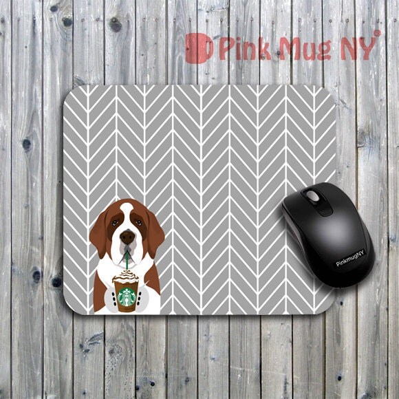 Personalized computer Mouse pad gift idea desk accessory I