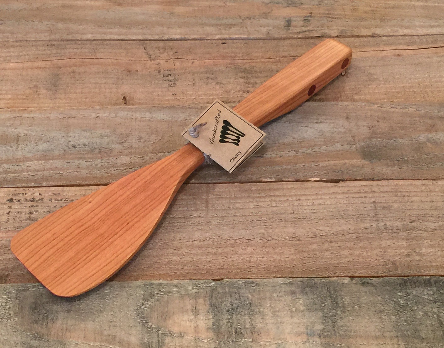 Classic Handmade Wooden Cooking Spatula With Accented Inlay   Il Fullxfull.844995983 Wou1 