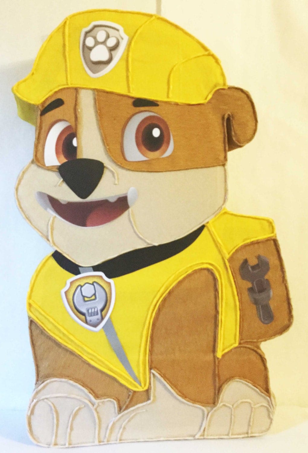 Rubble Pinata. Paw patrol Pinata. Inspired. Puppie Piñata. Paw