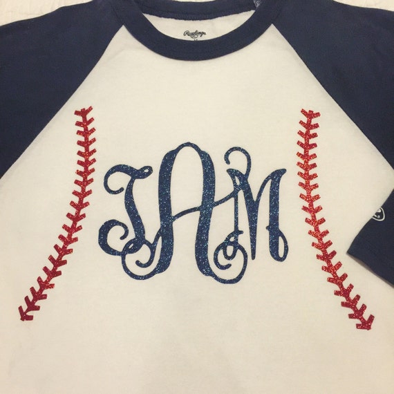 Items similar to Women's Personalized Baseball Tee on Etsy