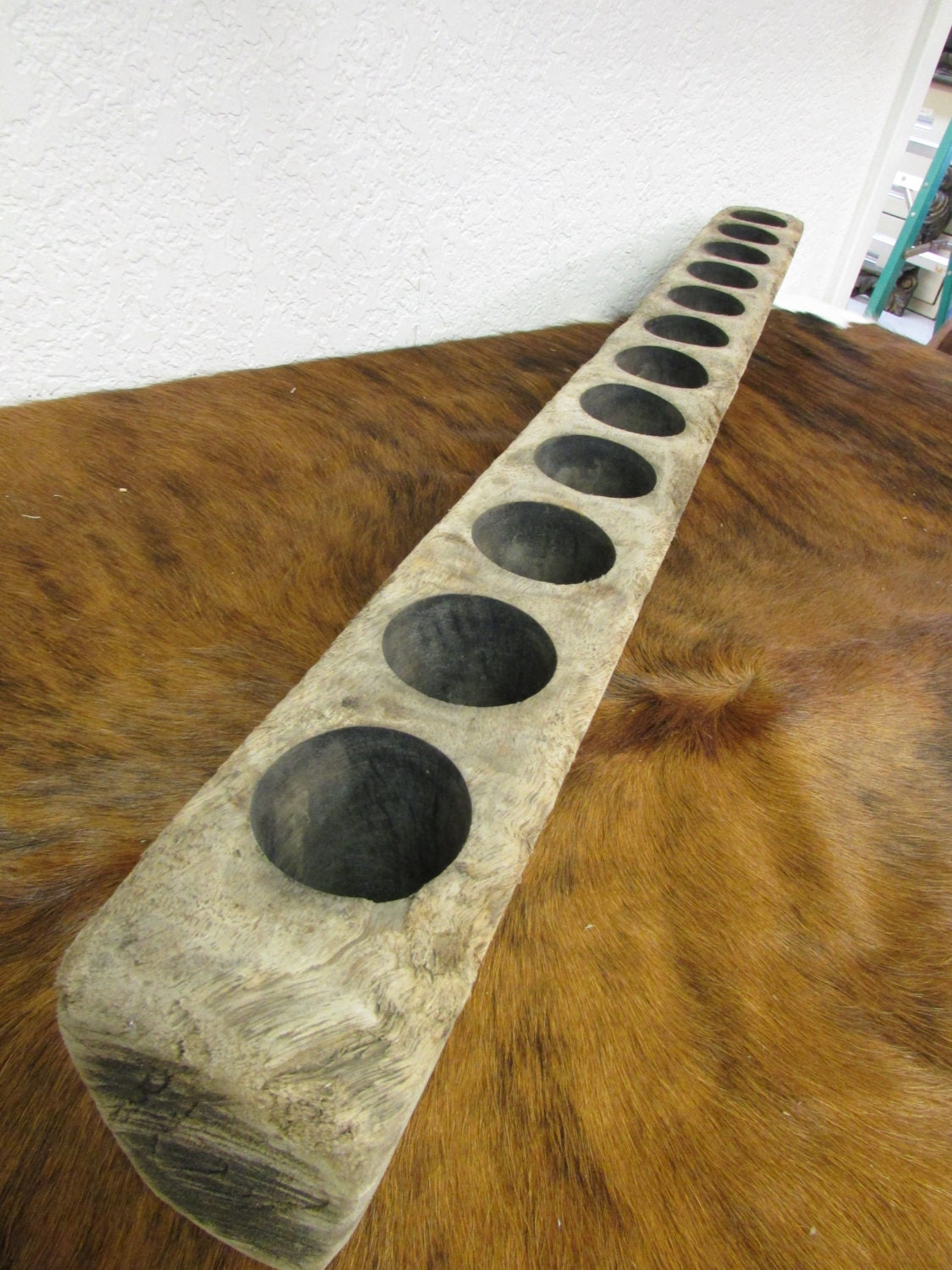 Antique Large Sugar Mold Candleholder 2Old by RanchoAdobe on Etsy